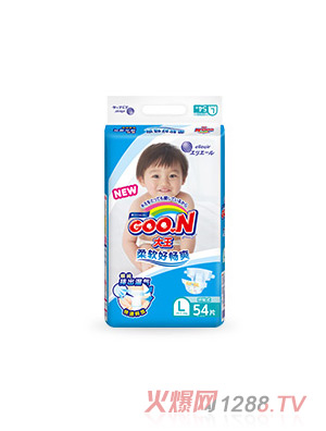 大王維E系列環貼式紙尿褲L54