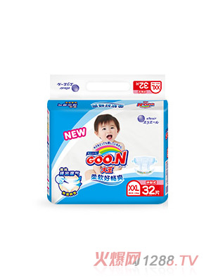 大王維E系列環貼式紙尿褲XXL32