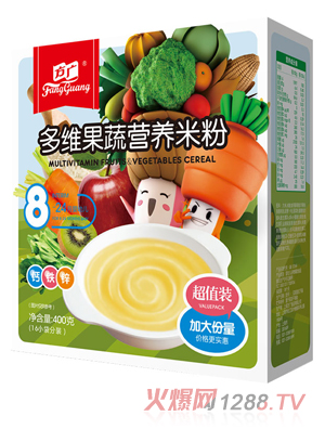 方廣多維果蔬營養米粉400g