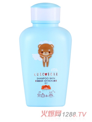 可可熊嬰童倍呵?柔滑洗發沐浴露 300ml