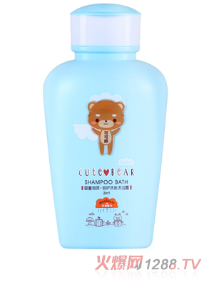 可可熊嬰童倍呵?保濕洗發沐浴露 300ml