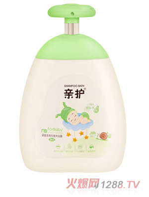 親護嬰童柔滑洗發沐浴露 300ml