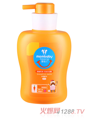 嬰倍兒嬰童柔滑洗發沐浴露 500ml