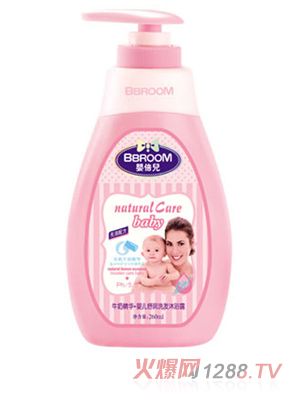 嬰倍兒牛奶精華·嬰兒舒潤洗發沐浴露