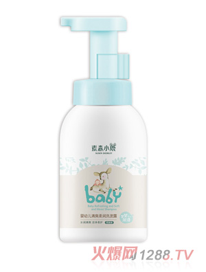 素森小鹿嬰幼兒清爽柔潤洗發露360ml