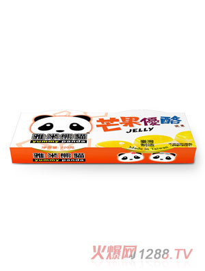 雅米熊貓-芒果優酪果凍220g