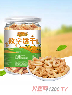 咿呀貝比數字餅干香蕉味