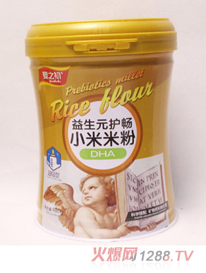 嬰之初益生元護暢小米米粉-DHA罐裝