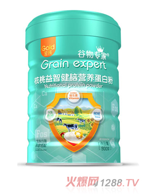 谷物專家核桃益智健腦營養蛋白粉