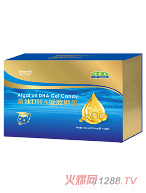 優萊美藻油DHA凝膠糖果 禮盒裝
