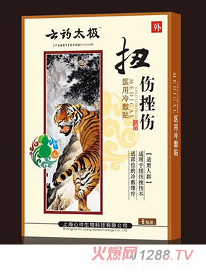 云藥太極扭傷挫傷醫用冷敷貼