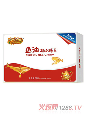 咿呀貝比魚(yú)油凝膠糖果