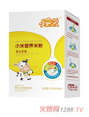 多嘉愛小米營養米粉盒裝 淮山多維