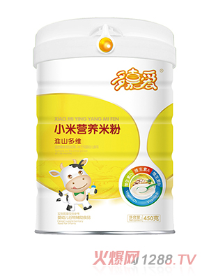 多嘉愛小米營養米粉聽裝 淮山多維