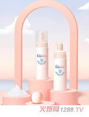 噯樂蓓貝嬰幼兒花蕾洗發沐浴泡泡