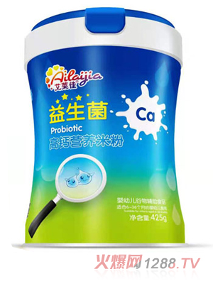 艾萊佳益生菌高鈣營養米粉