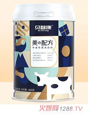 貝智康中老年營養奶粉美の配方
