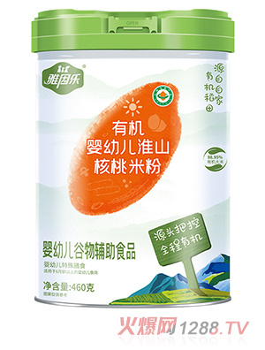 雅因樂有機嬰幼兒淮山核桃米粉