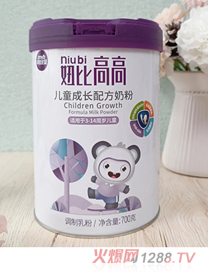妞比高高兒童成長配方奶粉