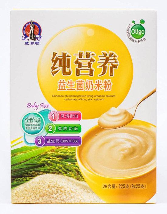 威爾頓25G純營養益生菌奶米粉