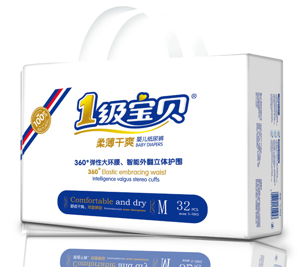 1級寶貝柔薄干爽紙尿褲M32