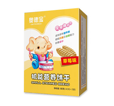 奧德寶機能營養餅干草莓味
