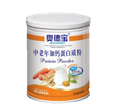 奧德寶中老年加鈣蛋白質粉