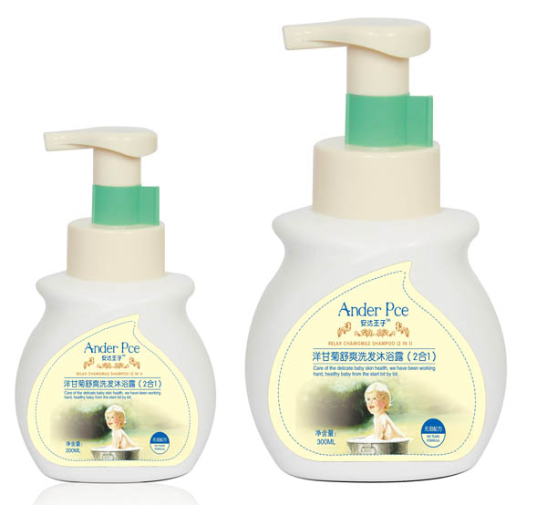安達王子洋甘菊舒爽洗發沐浴露(2合1)