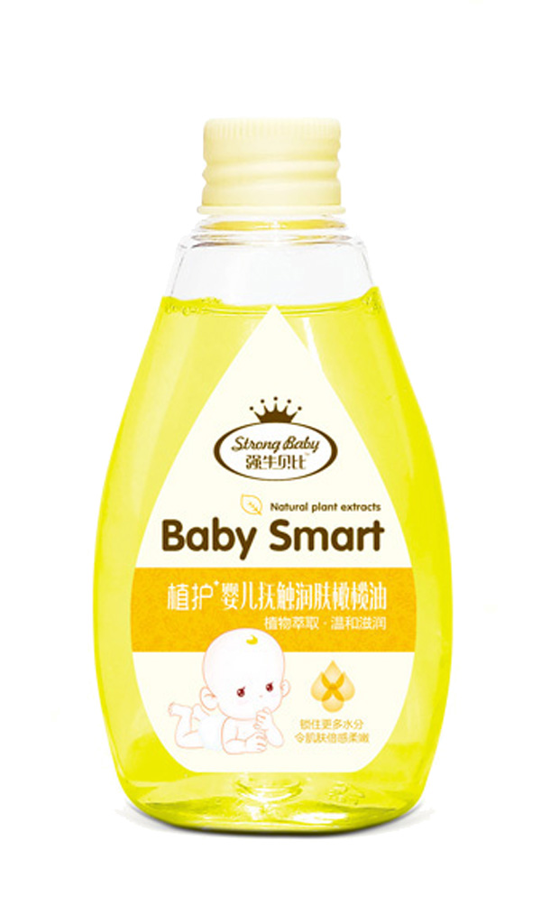 強牛貝比嬰兒撫觸潤膚橄欖油