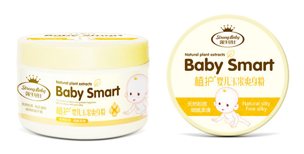強牛貝比嬰兒玉米爽身粉100g