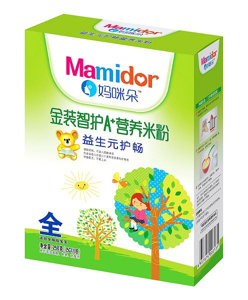 媽咪朵智護益生元護腸A+營養米粉(盒裝)
