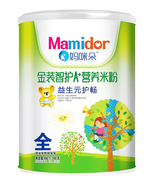 媽咪朵智護益生元護腸A+營養米粉(聽裝)