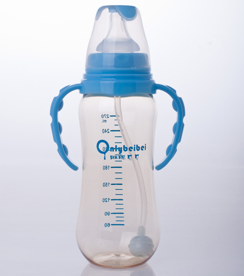 唯昵貝貝標口PPSU奶瓶270ml藍色