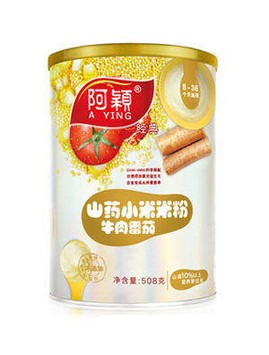 阿穎經典山藥牛肉番茄小米米粉罐裝