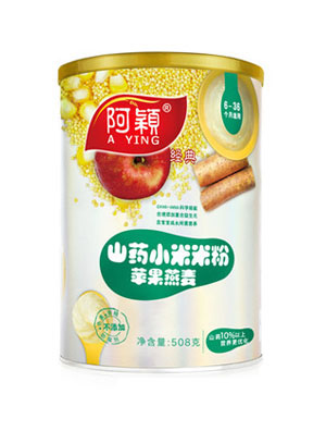 阿穎經典山藥蘋果燕麥小米米粉罐裝