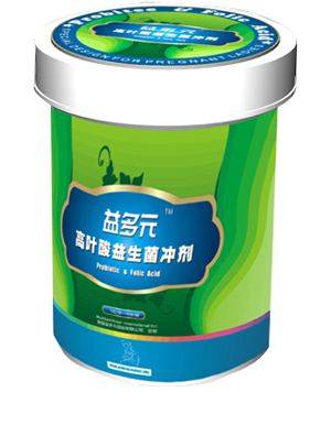 益多元高葉酸益生菌沖劑罐裝