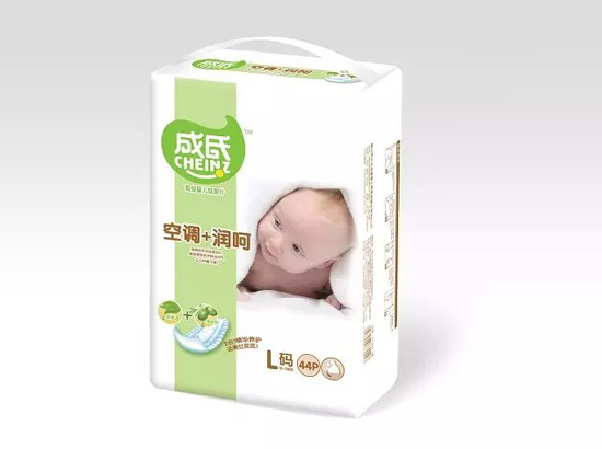 成氏空調(diào)+潤呵高級嬰兒紙尿片L碼