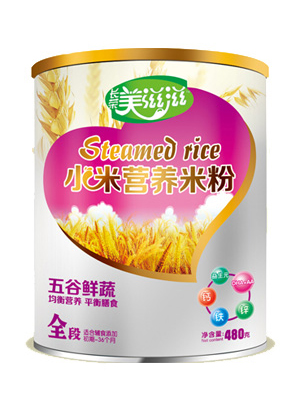 美滋滋五谷鮮蔬小米營養米粉